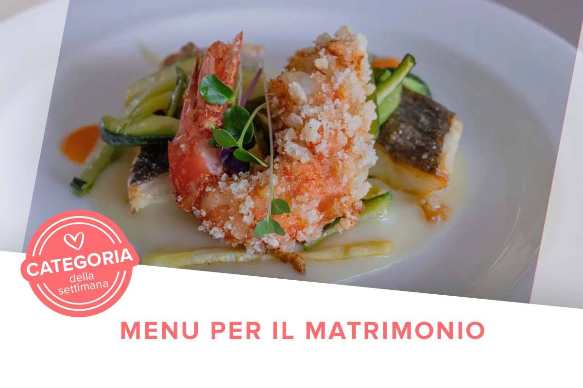 Delizioso menu matrimonio a base di pesce: un’esplosione di sapori marini per il tuo giorno speciale!