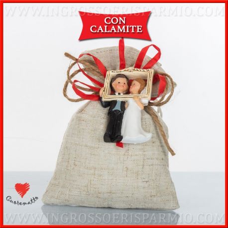 Fai brillare il tuo matrimonio con sacchetti confetti originali!
