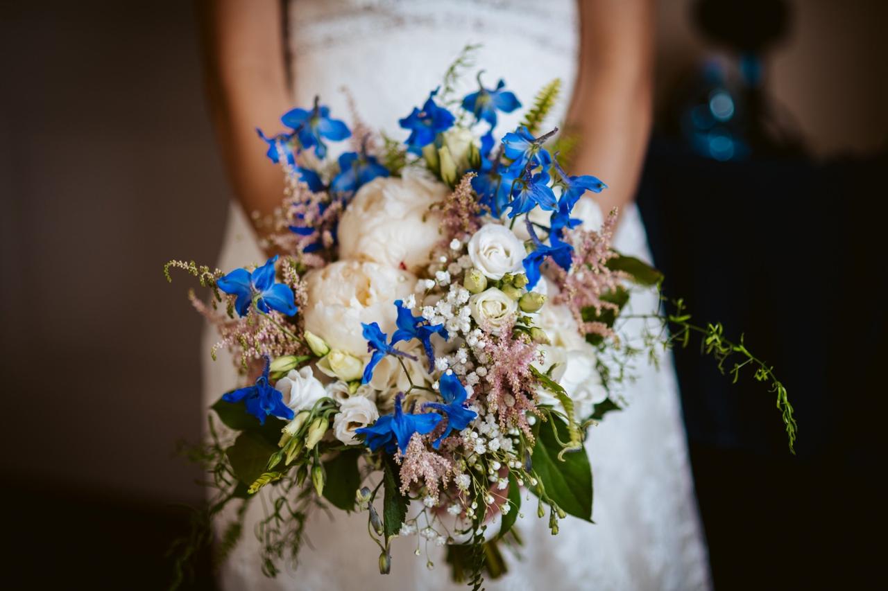 Fiori azzurri: l’eleganza floreale per un matrimonio da sogno