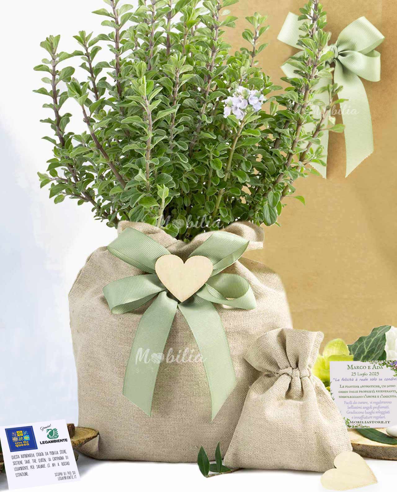 Le bomboniere matrimonio con piante: un tocco verde e naturale per il vostro giorno speciale