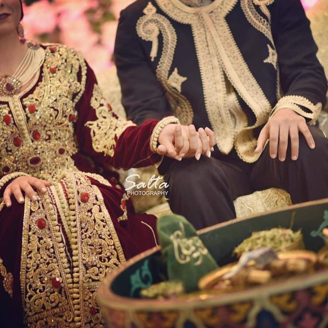 Sfumature romantiche: il fascino di un matrimonio marocchino